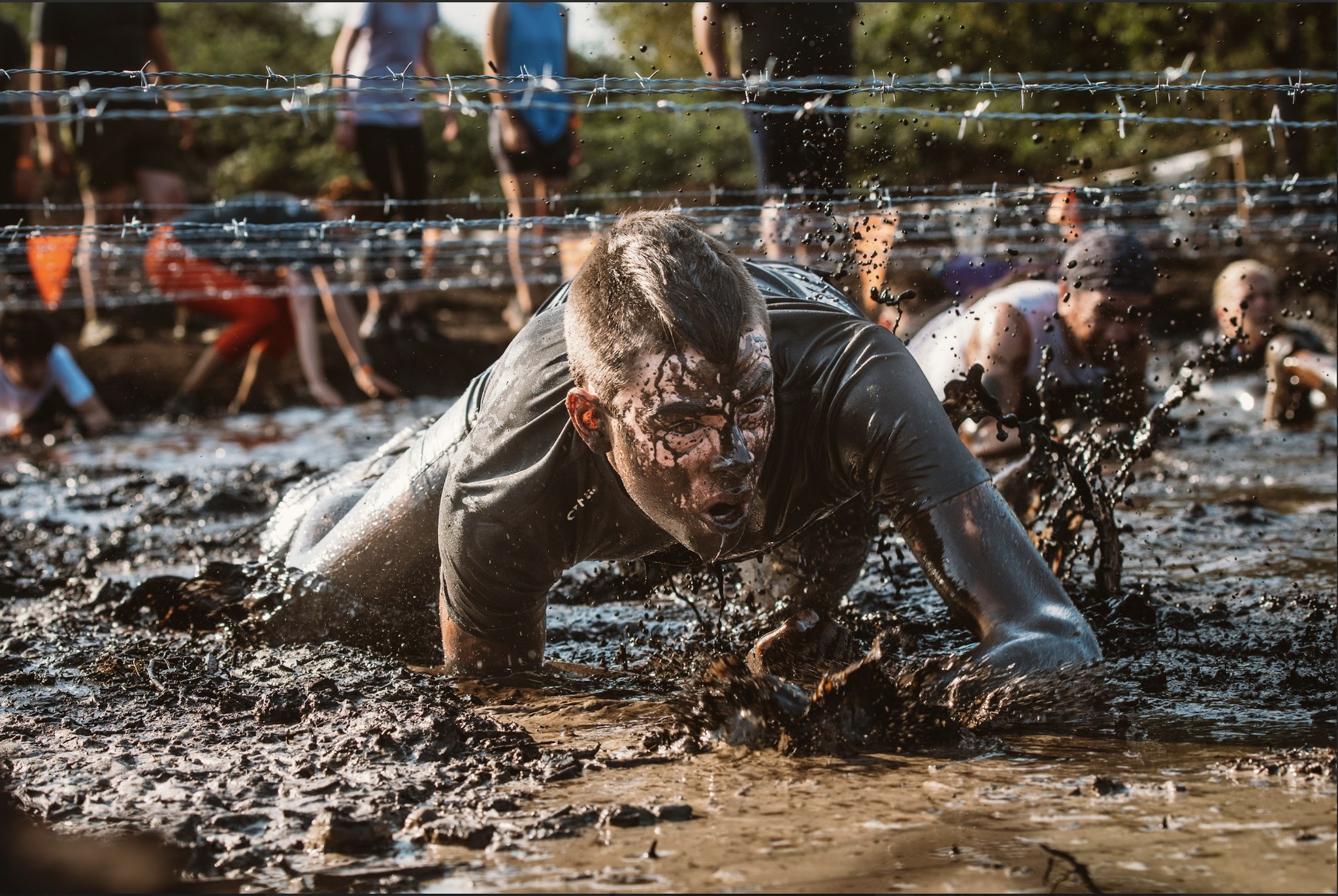 Tough Mudder participant