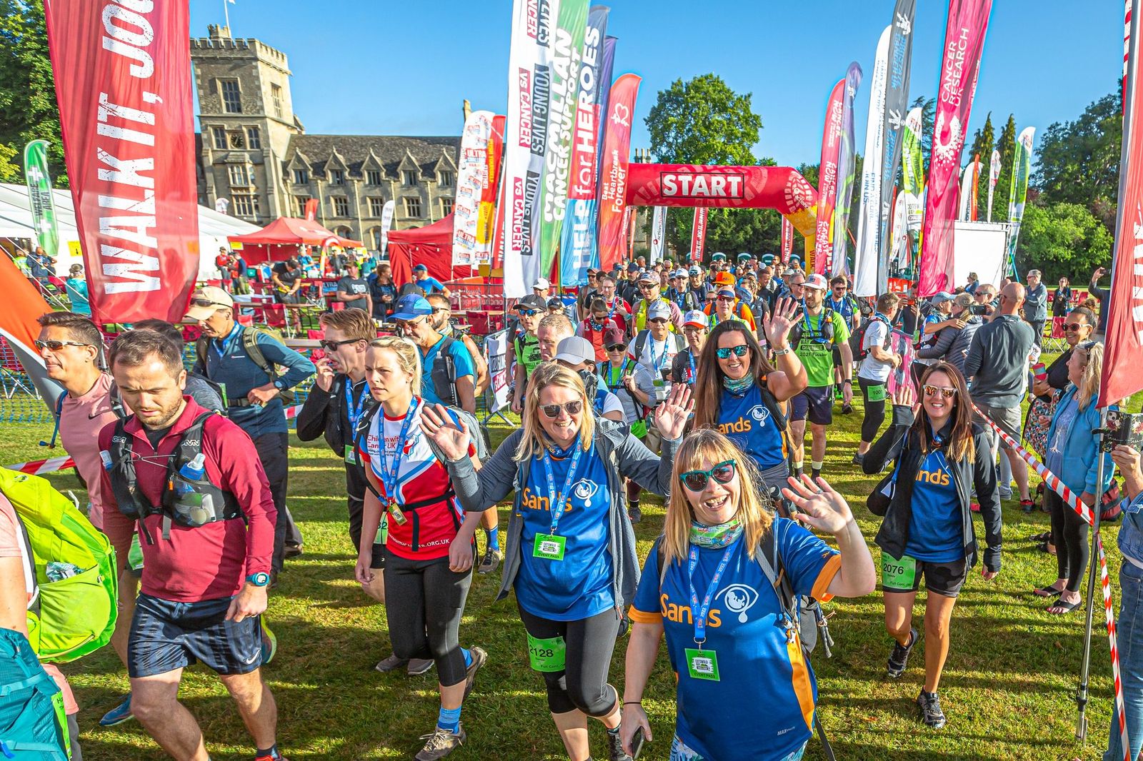 Bath 50 Ultra Challenge walkers