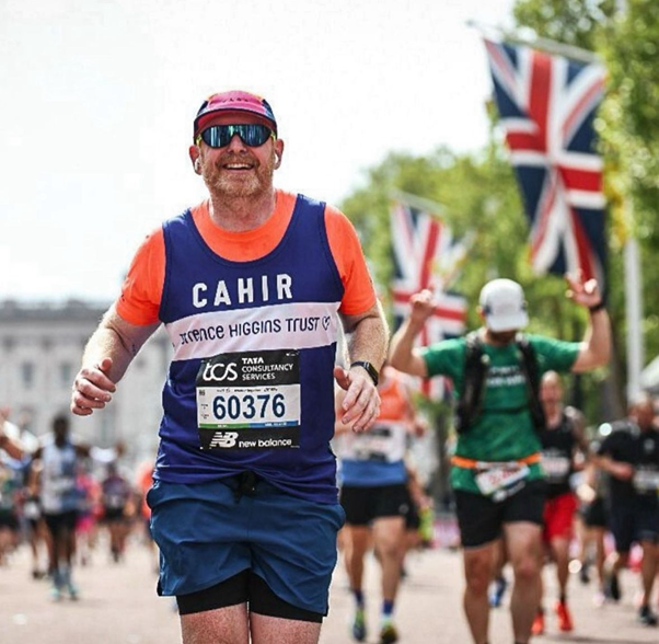 Cahir at London Marathon