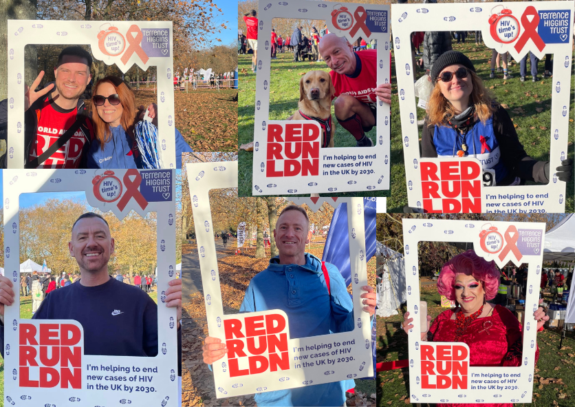 Red Run collage