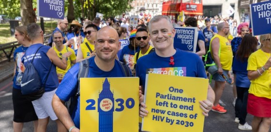 Terrence Higgins Trust at Pride