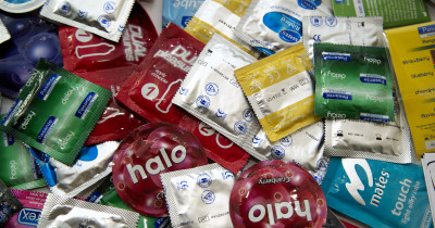 A range of condoms