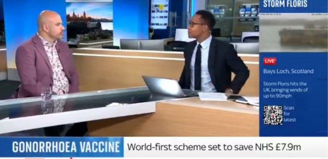 Sky news report