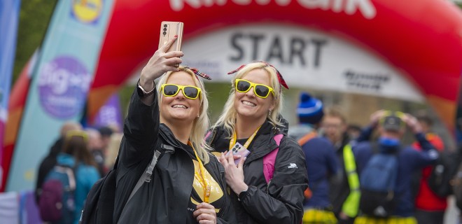 Kiltwalk start