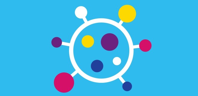 Monkeypox virus illustration.