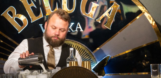 The Auction Beluga vodka sponsorship