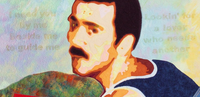 Terry Higgins AIDS Memorial Quilt panel 5 - Rupert's Tribute