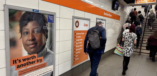 Tube advert for It's worth another try