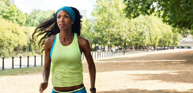 Annie Foulds running