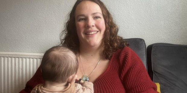 Becky and child