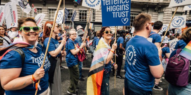 Terrence Higgins Trust at Prode 2023.