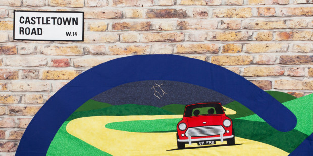 Terry Higgins AIDS Memorial Quilt panel of Castletown Road