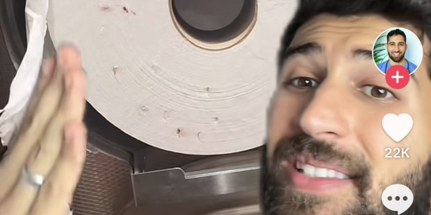 Screenshot of Dr Sermed Mezher's TikTok. Screenshot of Dr Sermed Mezher's TikTok.