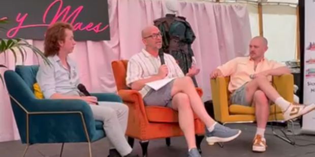 Joseph Chambers at the National Eisteddfod.